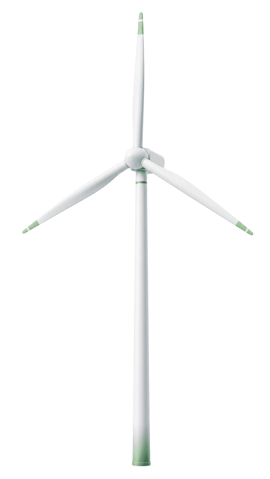 Wind turbine representing connected energy infrastructure